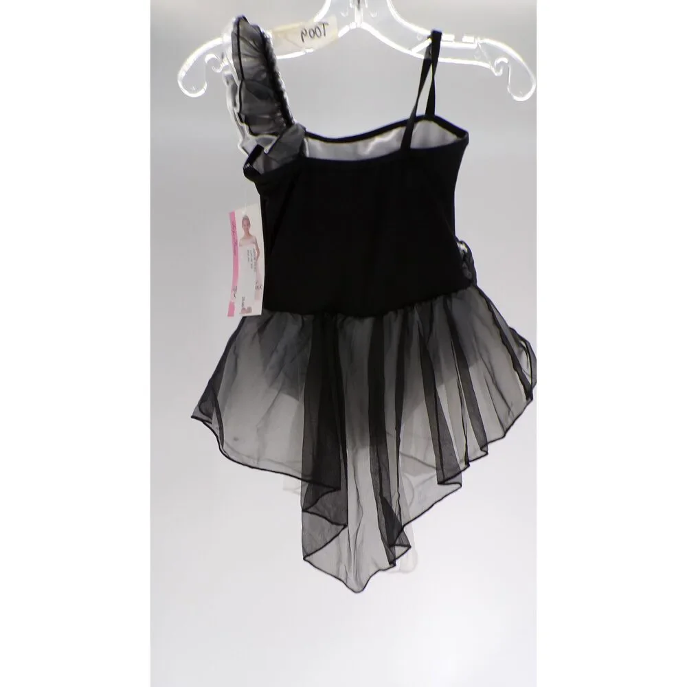 New Dress Body Wrappers 2241 Small Child White Ballet